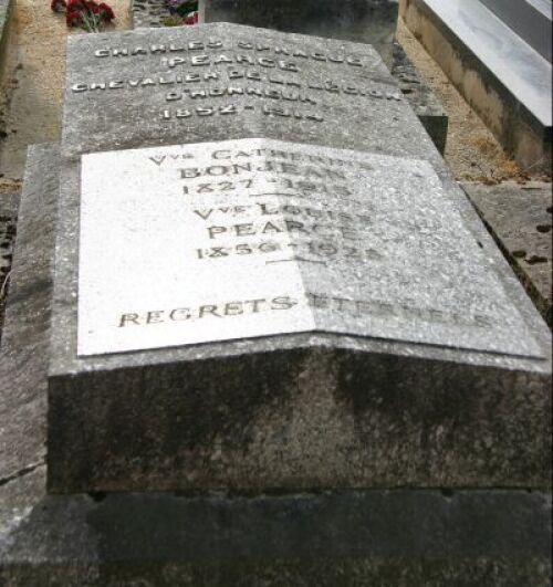 tombe Charles Sprague PEARCE - cimetière d'Auvers sur Oise