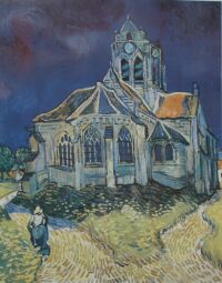 L'église d'Auvers - Vincent Van Gogh