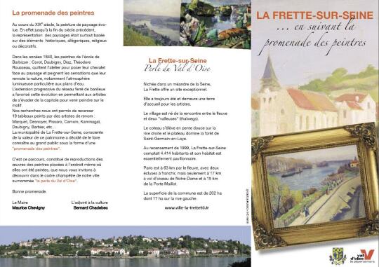 parcours des peintres de la Frette sur Seine - Camille Pissarro