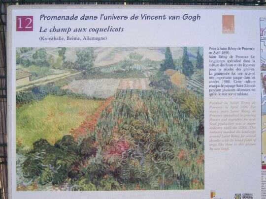 Van Gogh - Le champ aux coquelicots