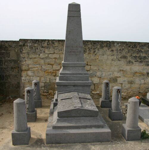 tombe Norbert GOEUNETTE - cimetière d'Auvers sur Oise