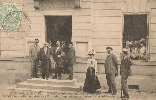 Inauguration monument DAUBIGNY