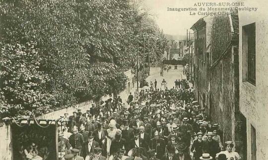 Inauguration du monument DAUBIGNY