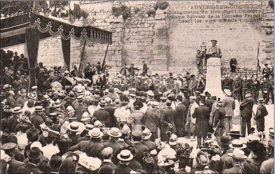 Inauguration du monument DAUBIGNY