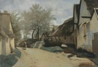 Rue de village à Auvers - Camille COROT