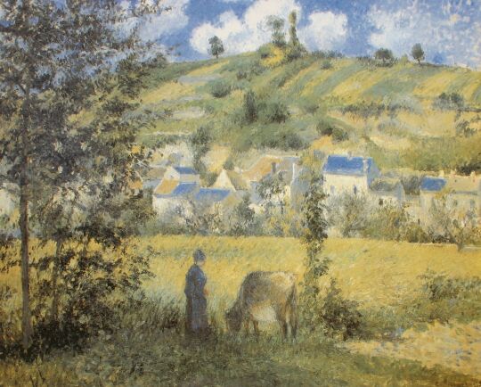 PISSARRO Camille - Paysage au Valhermeil